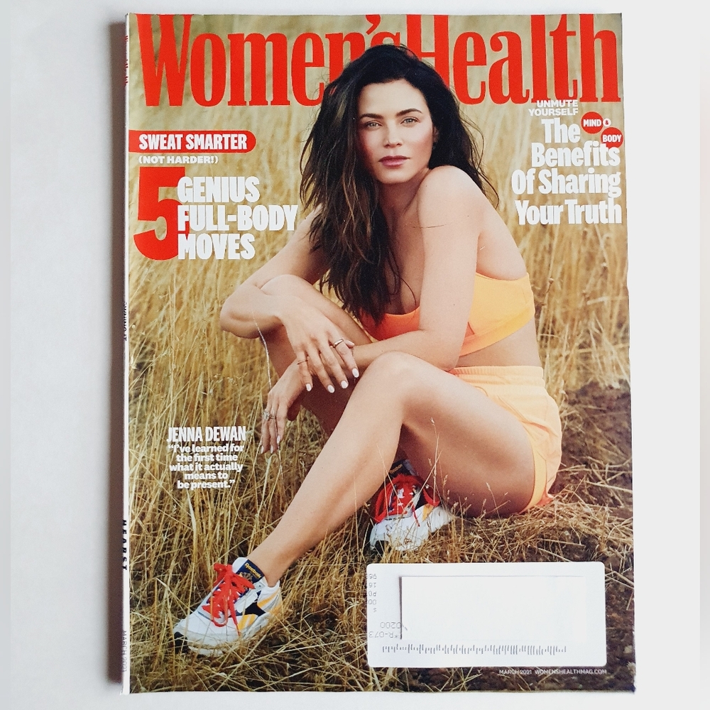 Women's Health Magazine March, 2021 Jenna Dewan - 5 Genius Full Body Moves